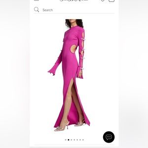 Mach & Mach evening gown